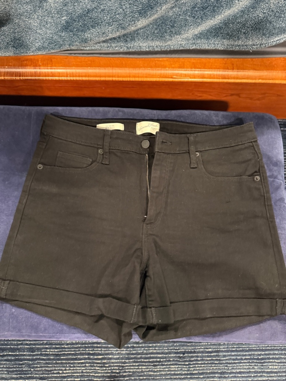 Universal Thread Black High-Rise Jean Shorts